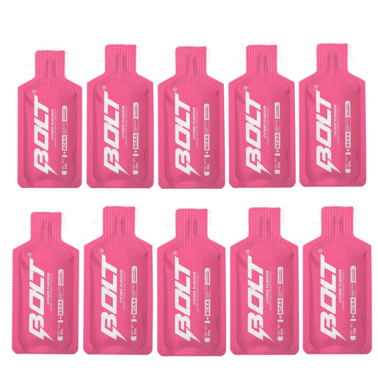 Bolt Energy Gel Lychee เจลให้พลังงาน