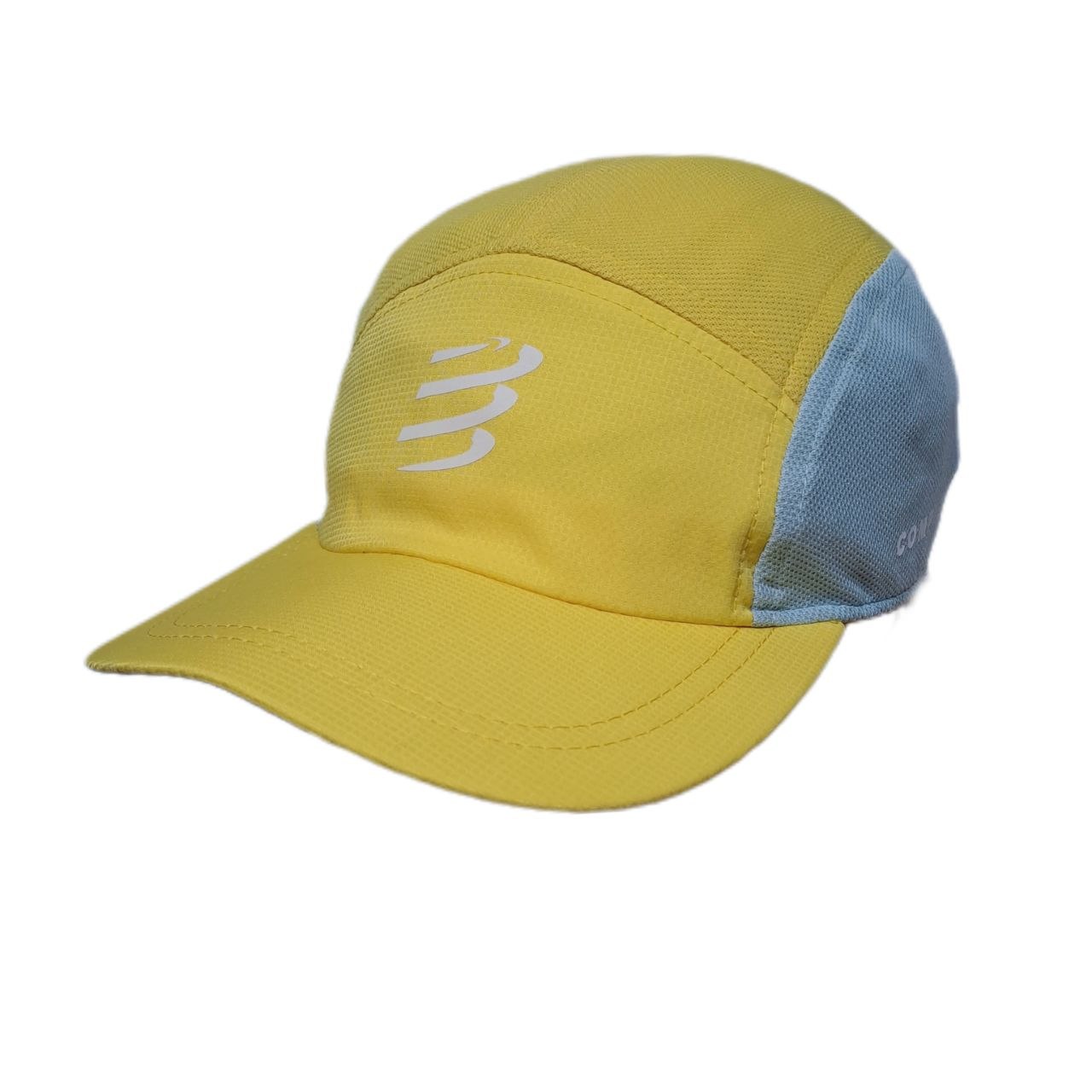 หมวกแก๊ปใส่วิ่ง Compressport 5 Panel Cap One Size