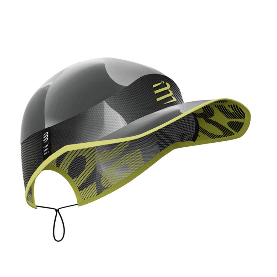 หมวกแก๊ปใส่วิ่ง Compressport Pro Racing Cap Uniq Size