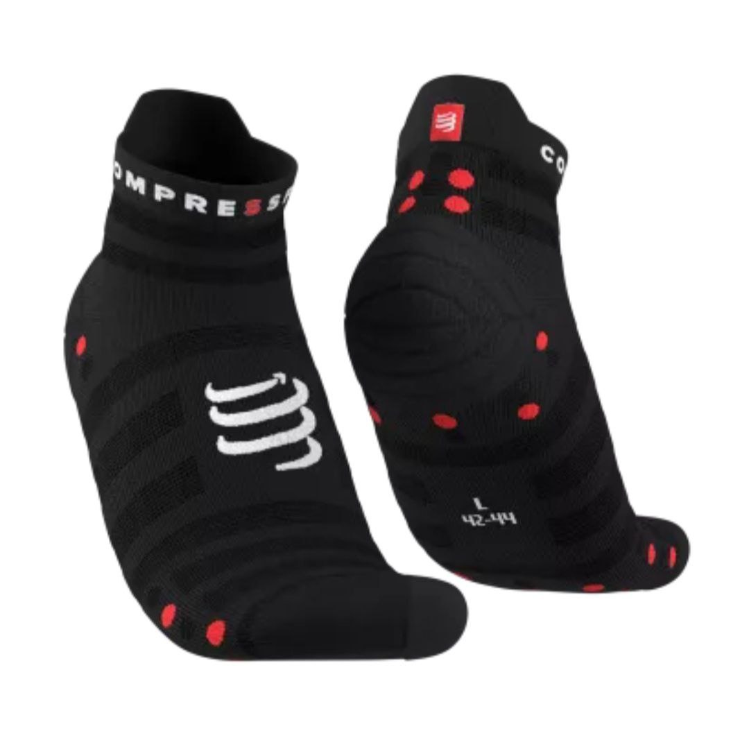 ถุงเท้า Compressport Pro Racing Socks V4.0 Ultralight Run Low