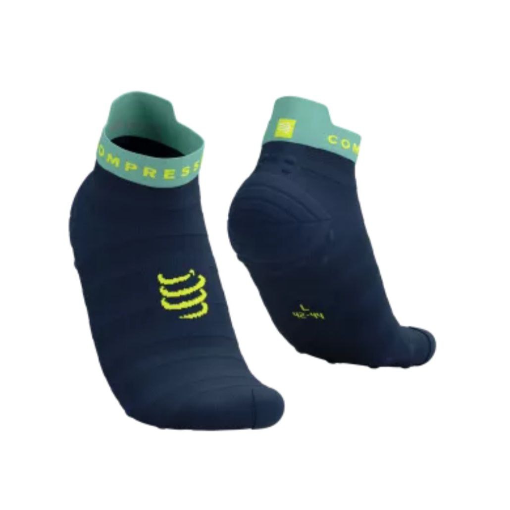 ถุงเท้า Compressport Pro Racing Socks V4.0 Ultralight Run Low