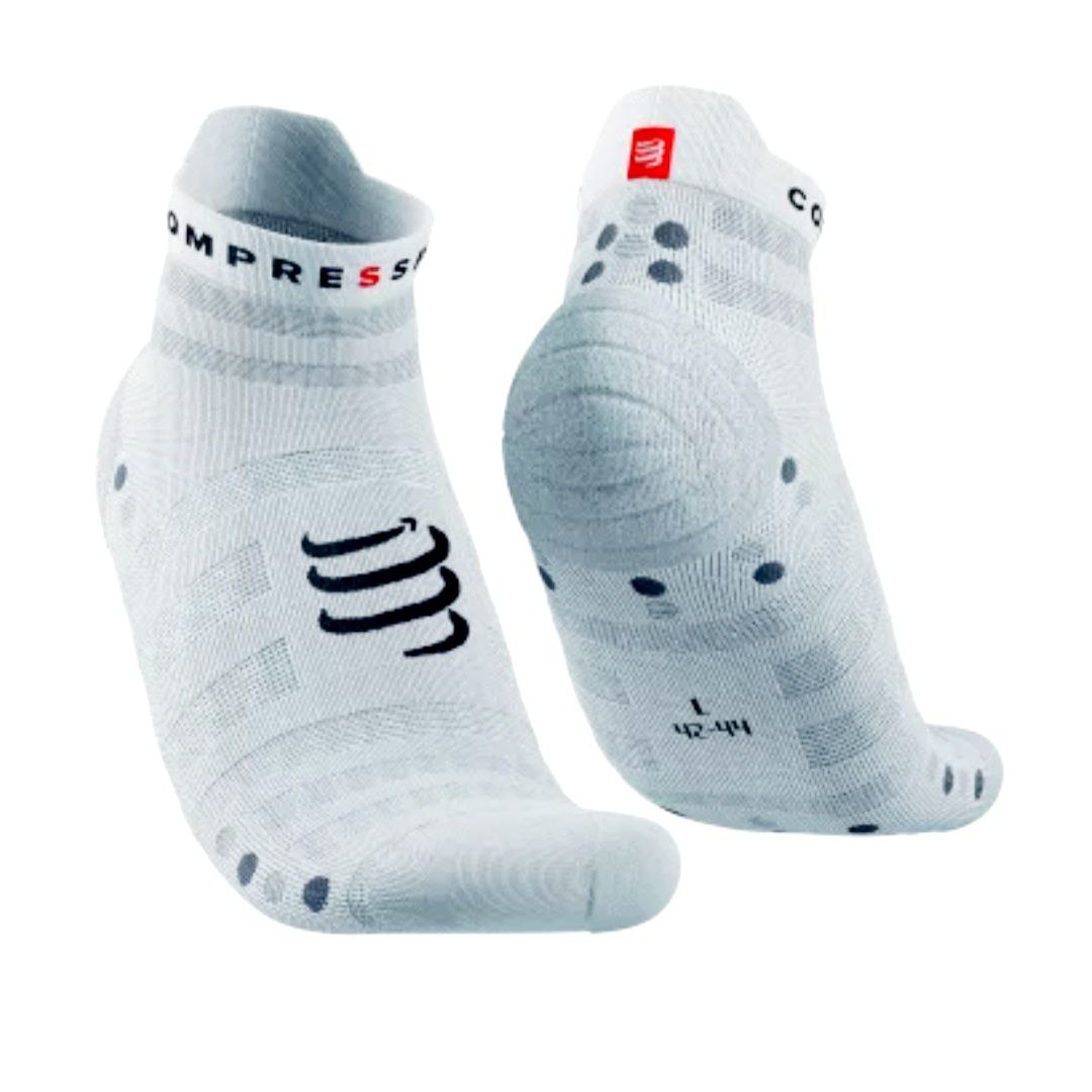 ถุงเท้า Compressport Pro Racing Socks V4.0 Ultralight Run Low