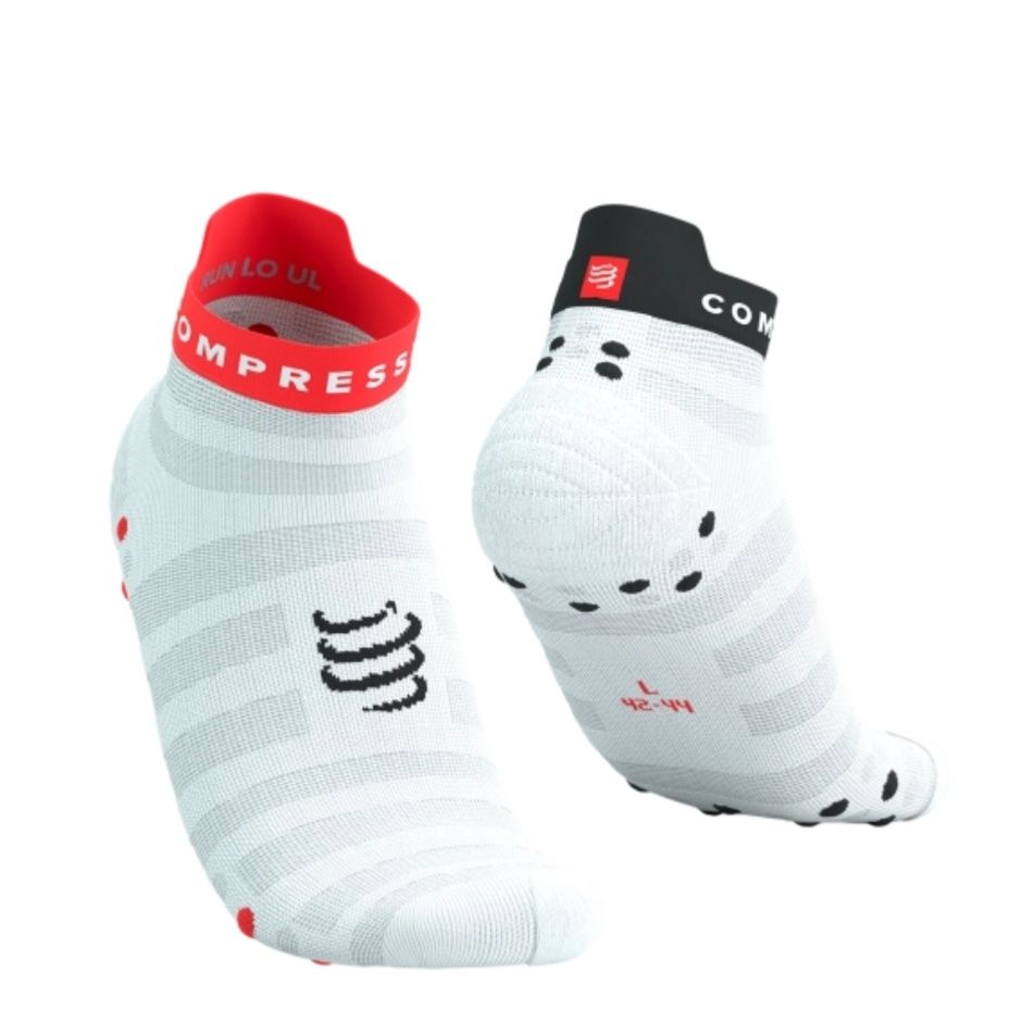 ถุงเท้า Compressport Pro Racing Socks V4.0 Ultralight Run Low