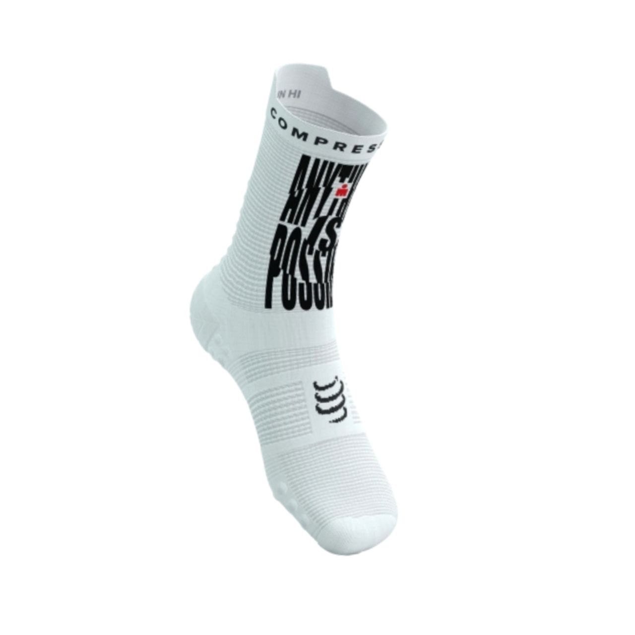 ถุงเท้า Compressport Pro Racing Compression Socks v4.0 Run High Ironman 2025-L1 L2
