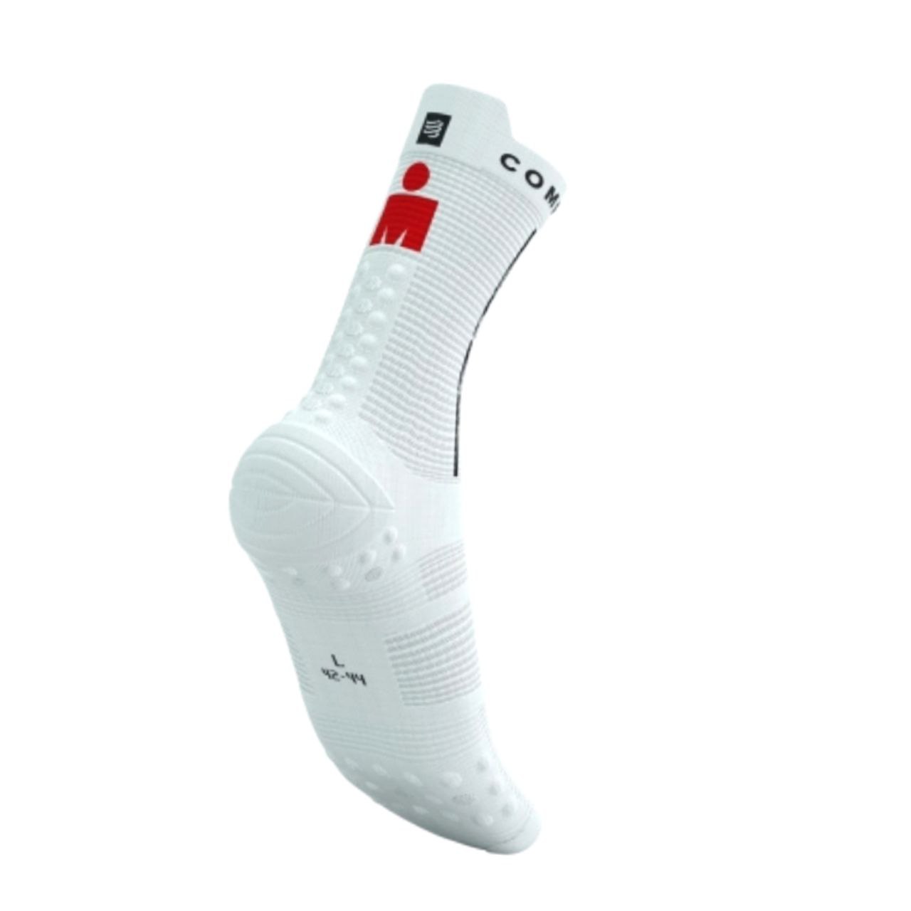 ถุงเท้า Compressport Pro Racing Compression Socks v4.0 Run High Ironman 2025-L1 L2