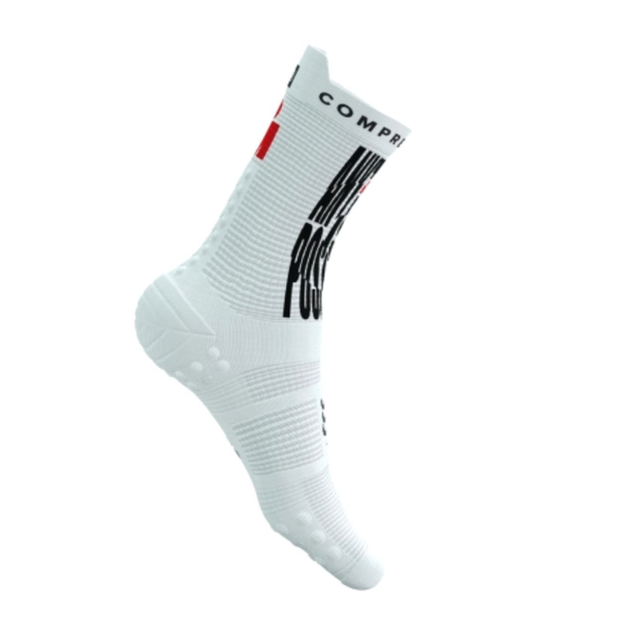 ถุงเท้า Compressport Pro Racing Compression Socks v4.0 Run High Ironman 2025-L1 L2