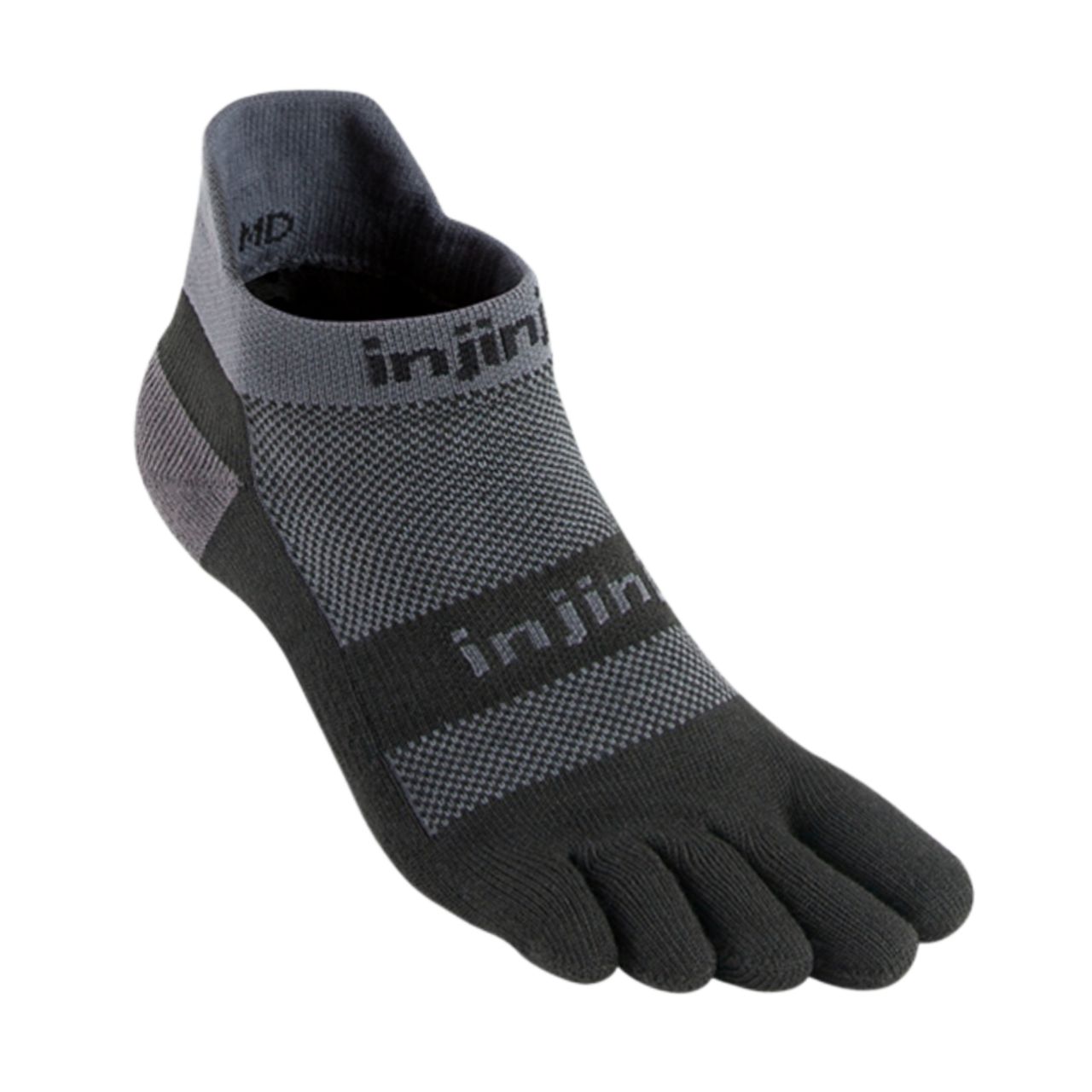 ถุงเท้าวิ่งแยกนิ้ว Injinji Run Midweight No Show Unisex
