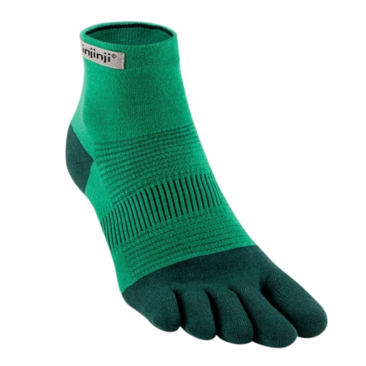 ถุงเท้าวิ่งแยกนิ้ว Injinji Run Lightweight Mini Crew Unisex