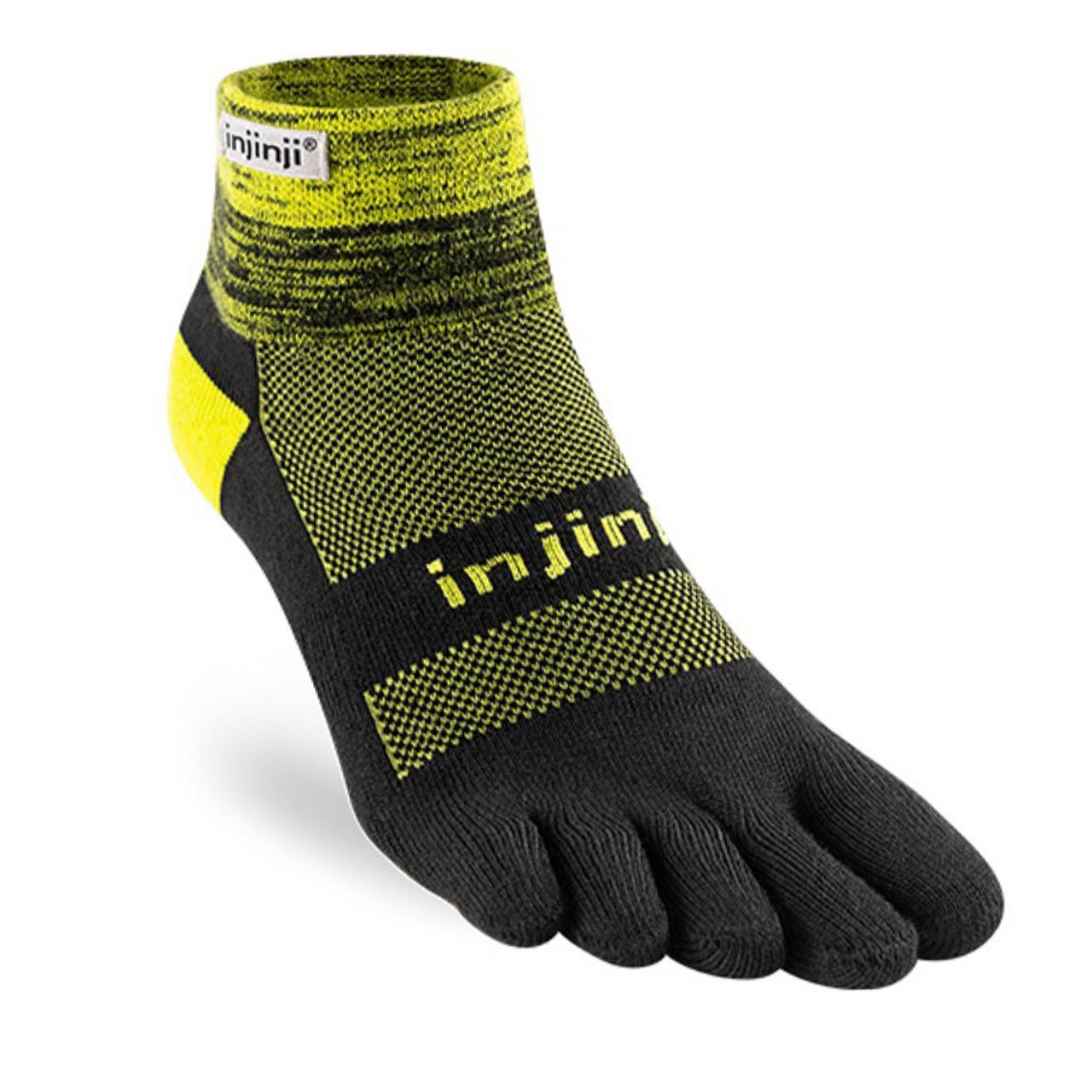ถุงเท้าวิ่งเทรล Injinji Trail Midweight Mini Crew Unisex