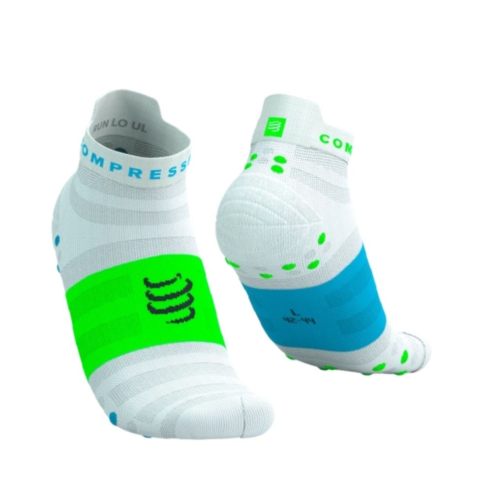 ถุงเท้า Compressport Pro Racing Socks V4.0 Ultralight Run Low