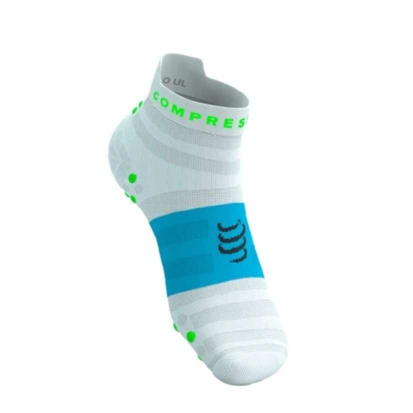 ถุงเท้า Compressport Pro Racing Socks V4.0 Ultralight Run Low