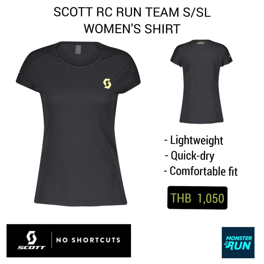 เสื้อวิ่ง SCOTT RC Run Team S/SL Shirt Women ผู้หญิง