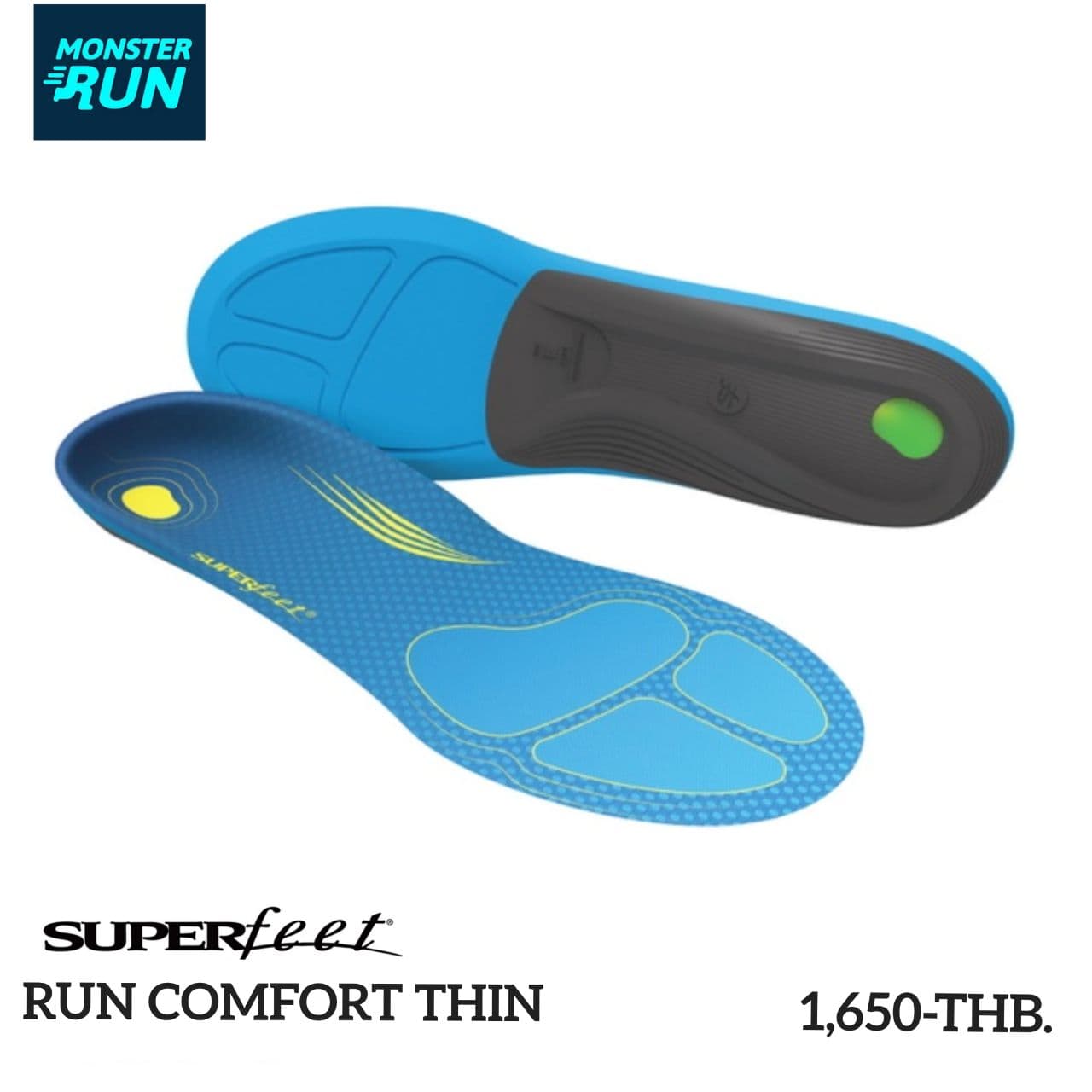 แผ่นรองเท้า SUPERfeet Run Comfort Thin