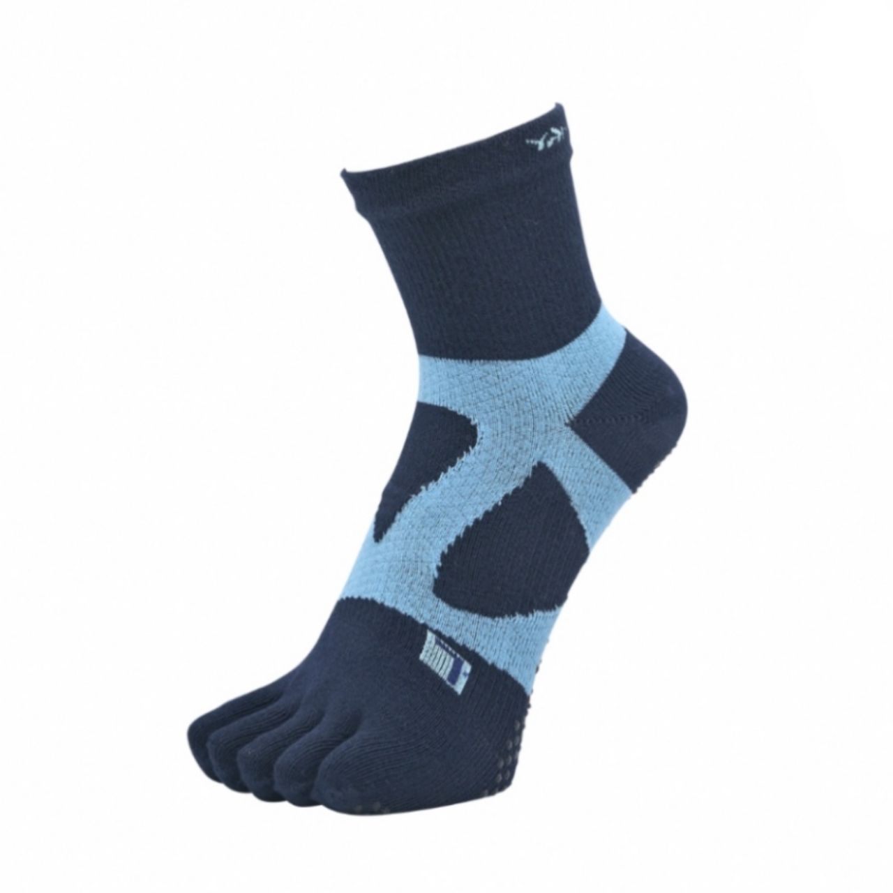 ถุงเท้ากันลื่นแบบแยกนิ้ว YAMATUNE SPIDER ARCH MIDDLE 5 TOE NON SLIP DOTS