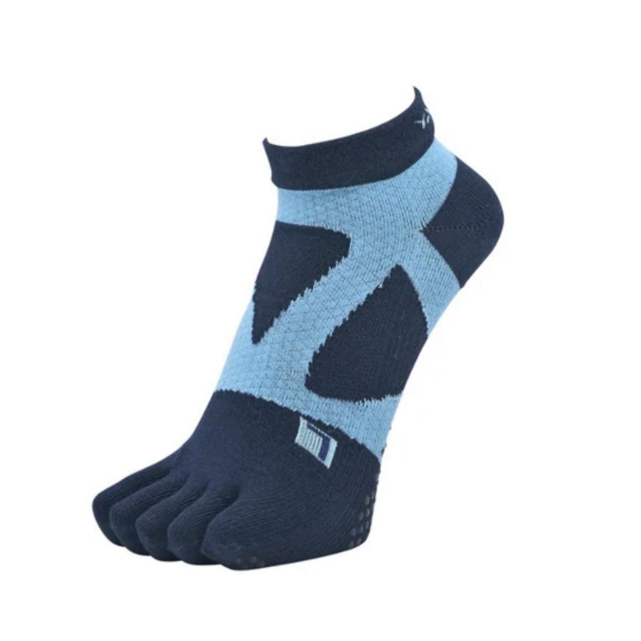 ถุงเท้ากันลื่นแบบแยกนิ้ว YAMATUNE SPIDER ARCH SHORT 5 TOE NON SLIP DOTS