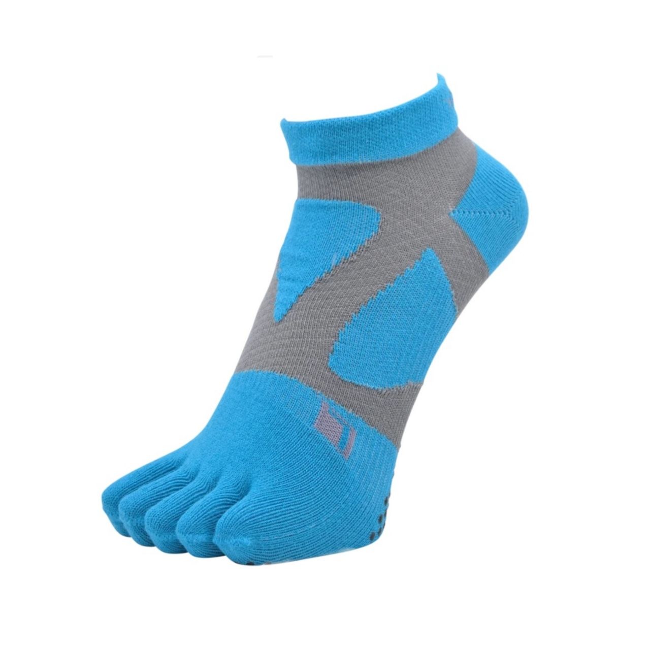 ถุงเท้ากันลื่นแบบแยกนิ้ว YAMATUNE SPIDER ARCH SHORT 5 TOE NON SLIP DOTS