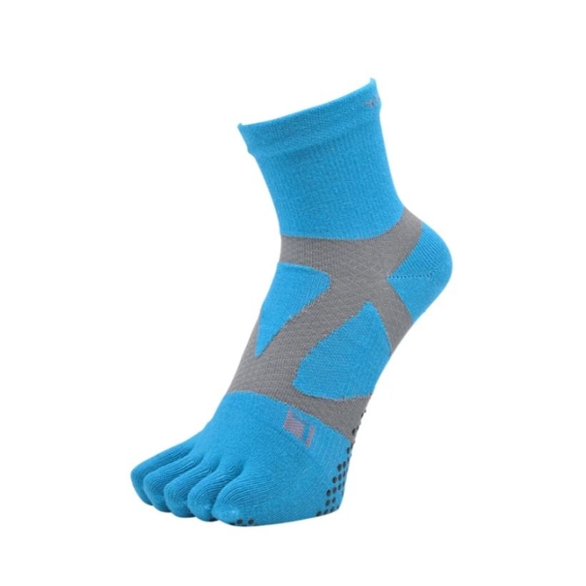 ถุงเท้ากันลื่นแบบแยกนิ้ว YAMATUNE SPIDER ARCH MIDDLE 5 TOE NON SLIP DOTS