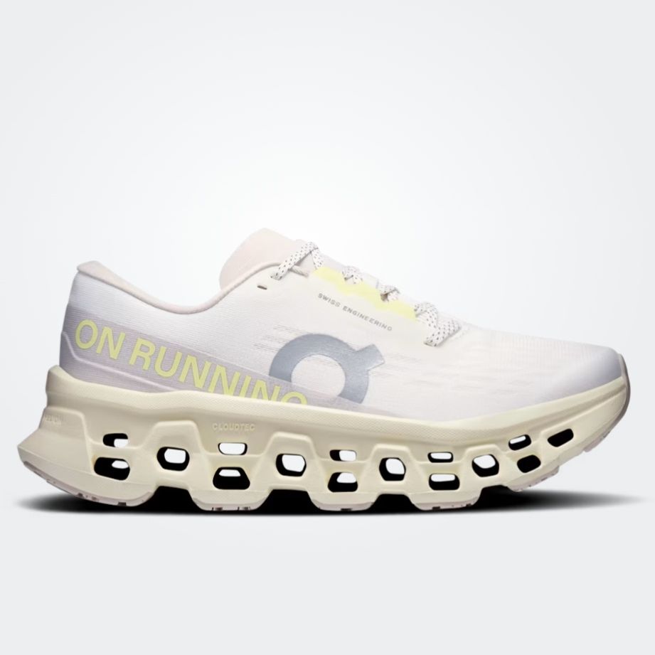 รองเท้าวิ่ง On Cloudmonster 3 Women Ivory/Seedling