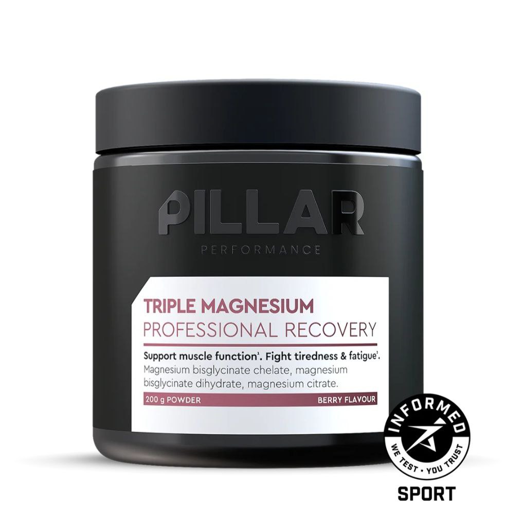 ผลิตภัณฑ์เสริมอาหาร แมกนีเซียมชนิดผง PILLAR Performance Triple Magnesium Powder