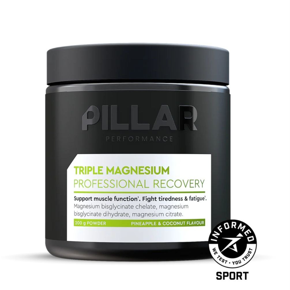 ผลิตภัณฑ์เสริมอาหาร แมกนีเซียมชนิดผง PILLAR Performance Triple Magnesium Powder