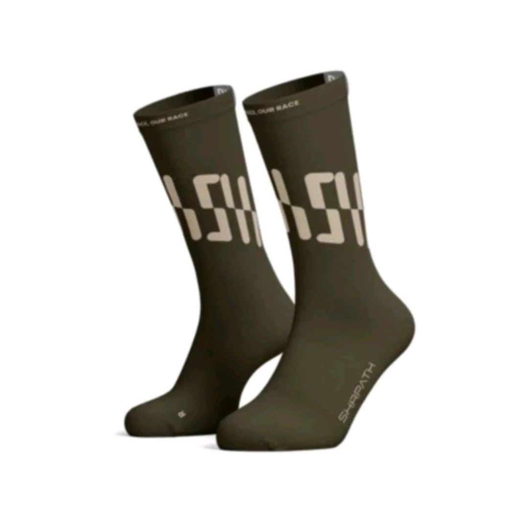 ถุงเท้าวิ่ง SHRPATH Running Socks Crew SH3001 Unisex