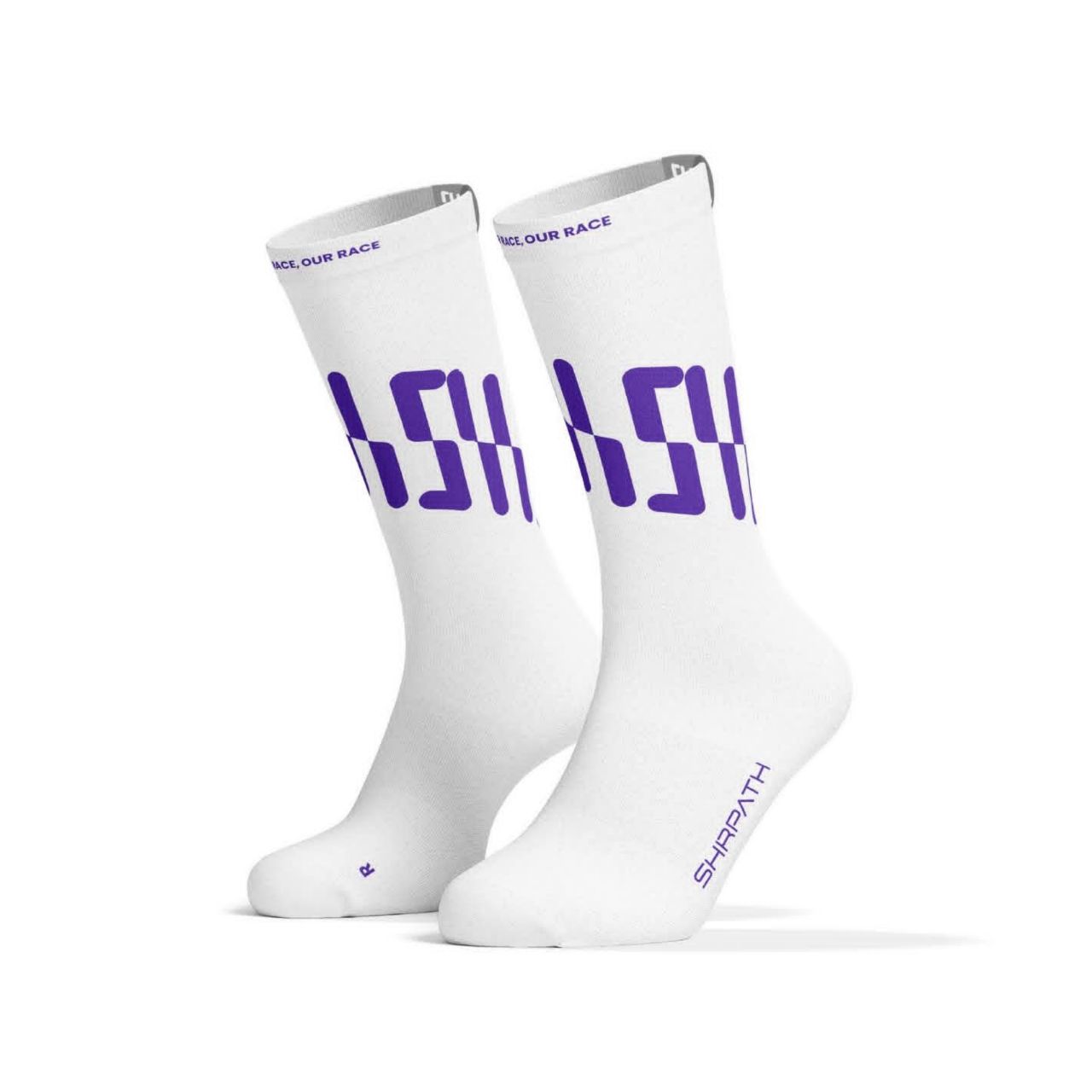 ถุงเท้าวิ่ง SHRPATH Running Socks Crew SH3001 Unisex