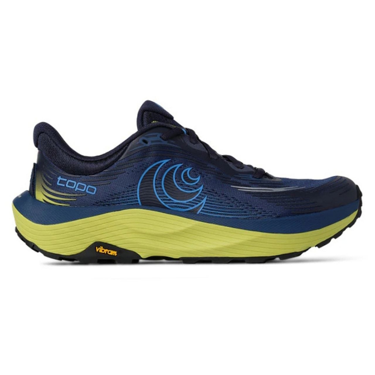รองเท้าวิ่งเทรล Topo Ultraventure 5 Blue Lime Men ผู้ชาย
