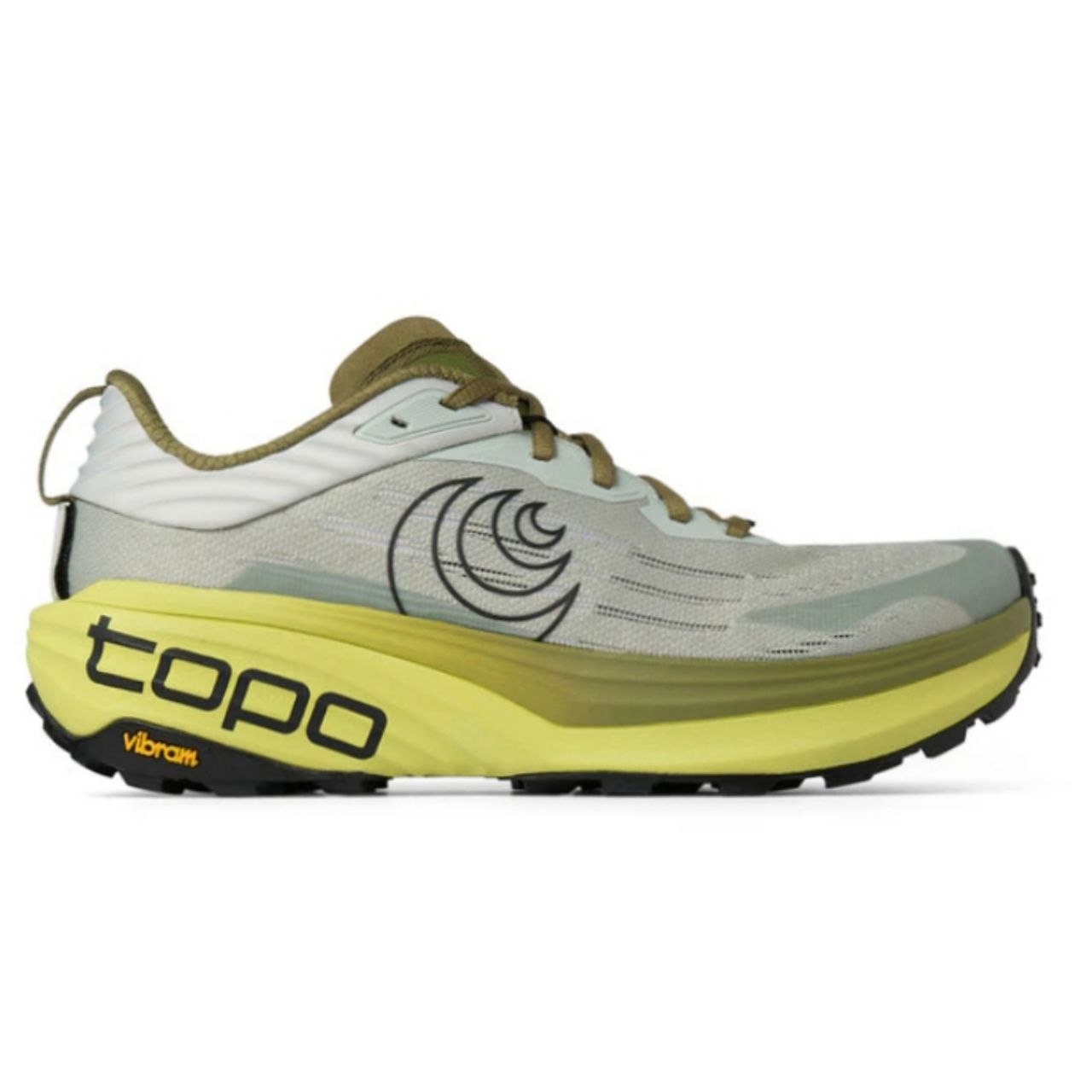 รองเท้าวิ่งเทรลผู้ชาย Topo Vista Men Green/Black