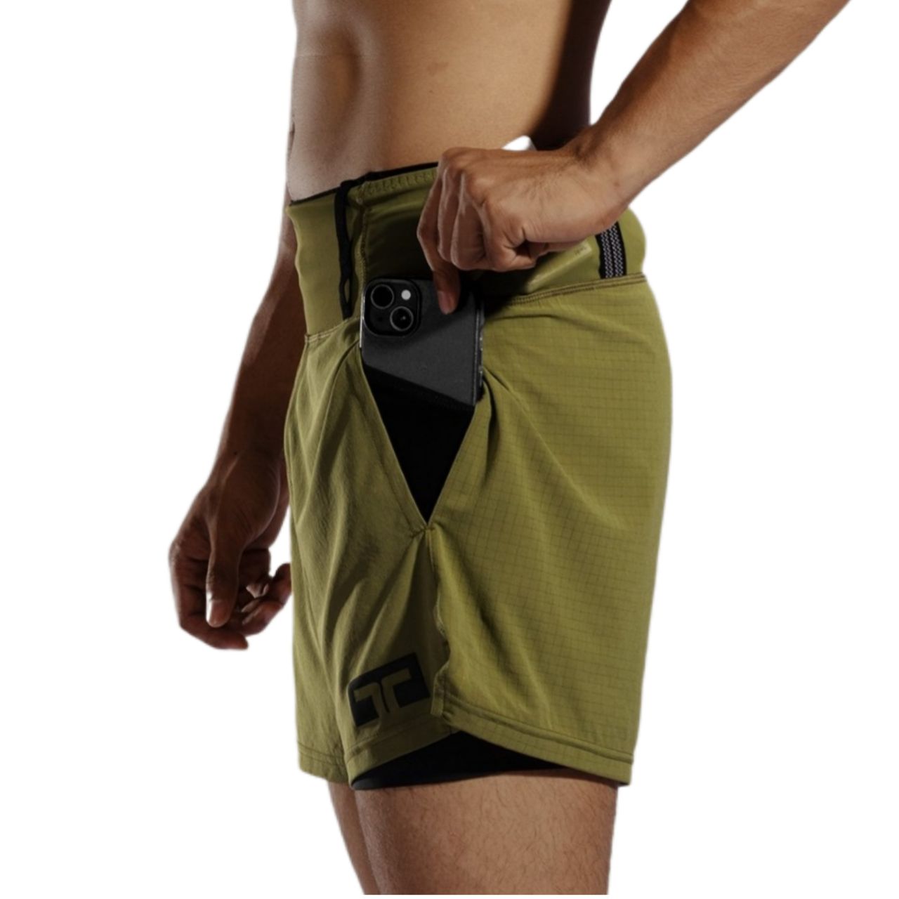 กางเกงวิ่งเทรล Training Lab TL Peak Shorts 2in1 Men ผู้ชาย (26120)