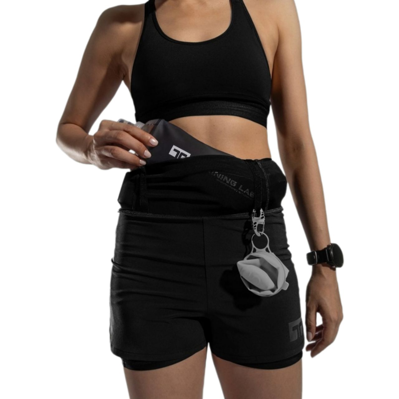 กางเกงวิ่งเทรล Training Lab TL Peak Shorts 2in1 Women ผู้หญิง (26220)