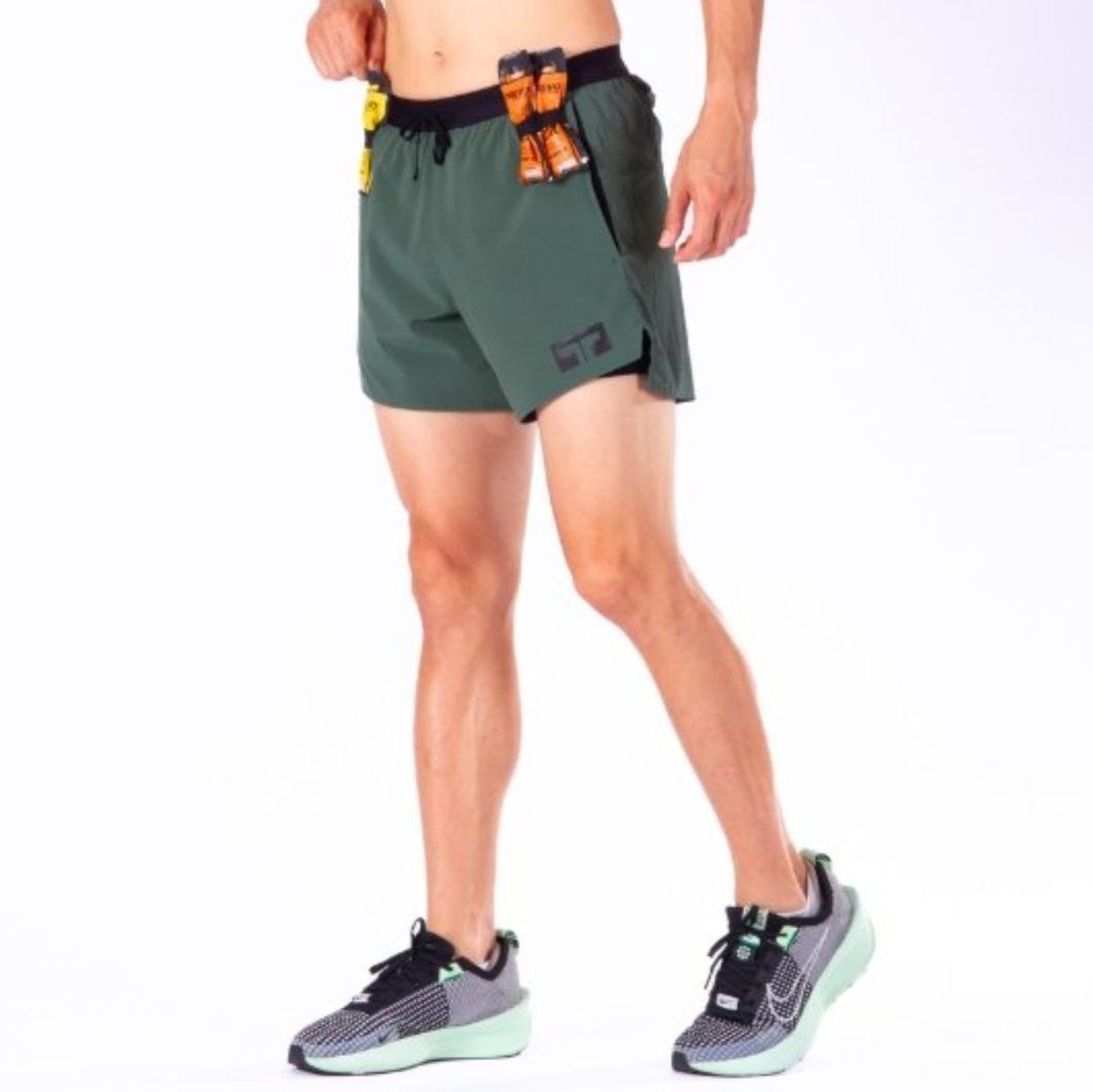 กางเกงวิ่ง TRAINING LAB TL5” COMPRESS 2IN1 SHORTS (25121)