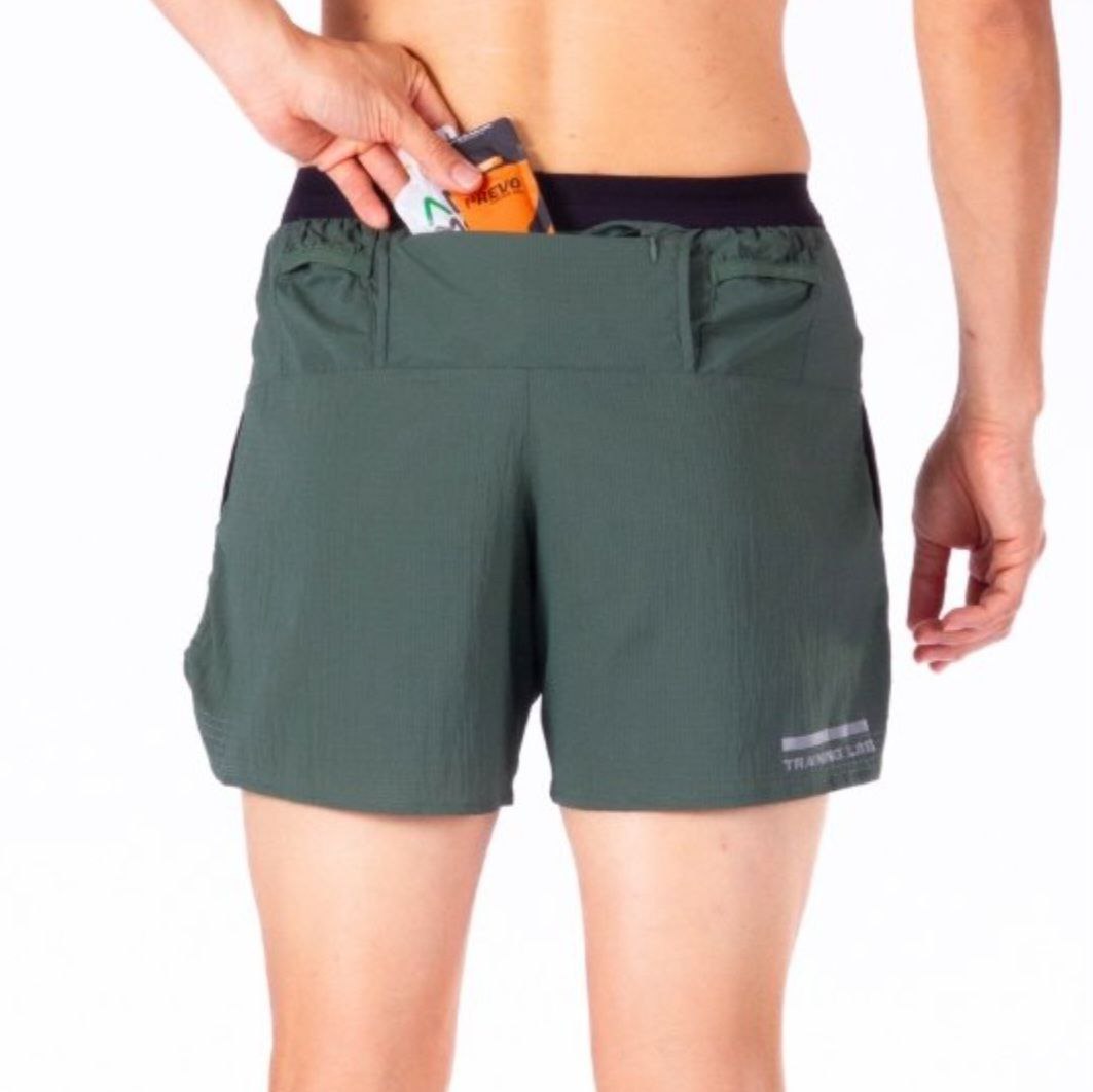 กางเกงวิ่ง TRAINING LAB TL5” COMPRESS 2IN1 SHORTS (25121)