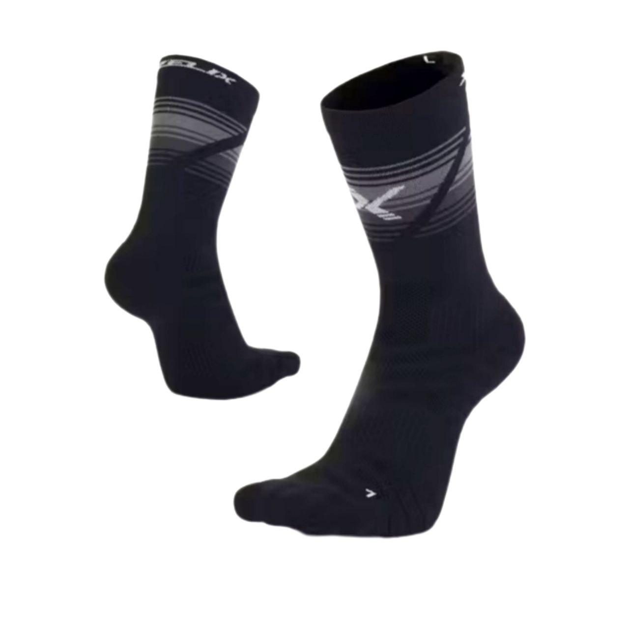 ถุงเท้ากันลื่น XZELIX Xplosive Sunrise Performance Crew Sock (GRIP/Non GRIP)