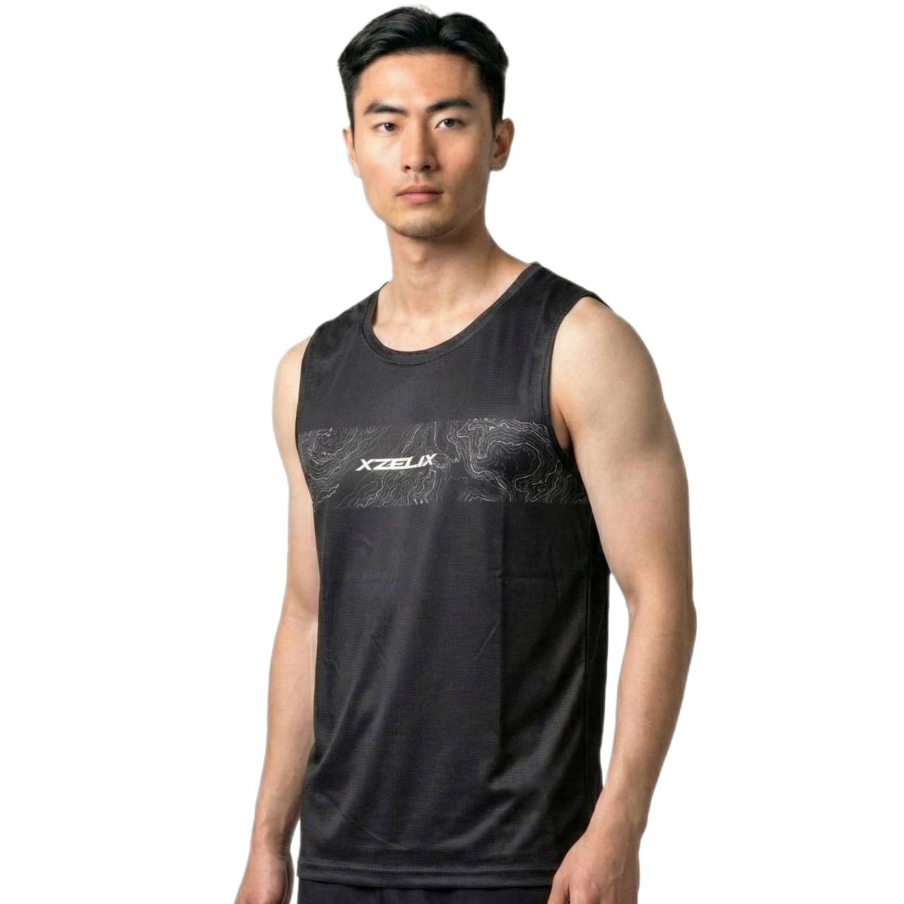 เสื้อวิ่งขนกุด Xzelix Xpand Your Limits Tank Top Unisex