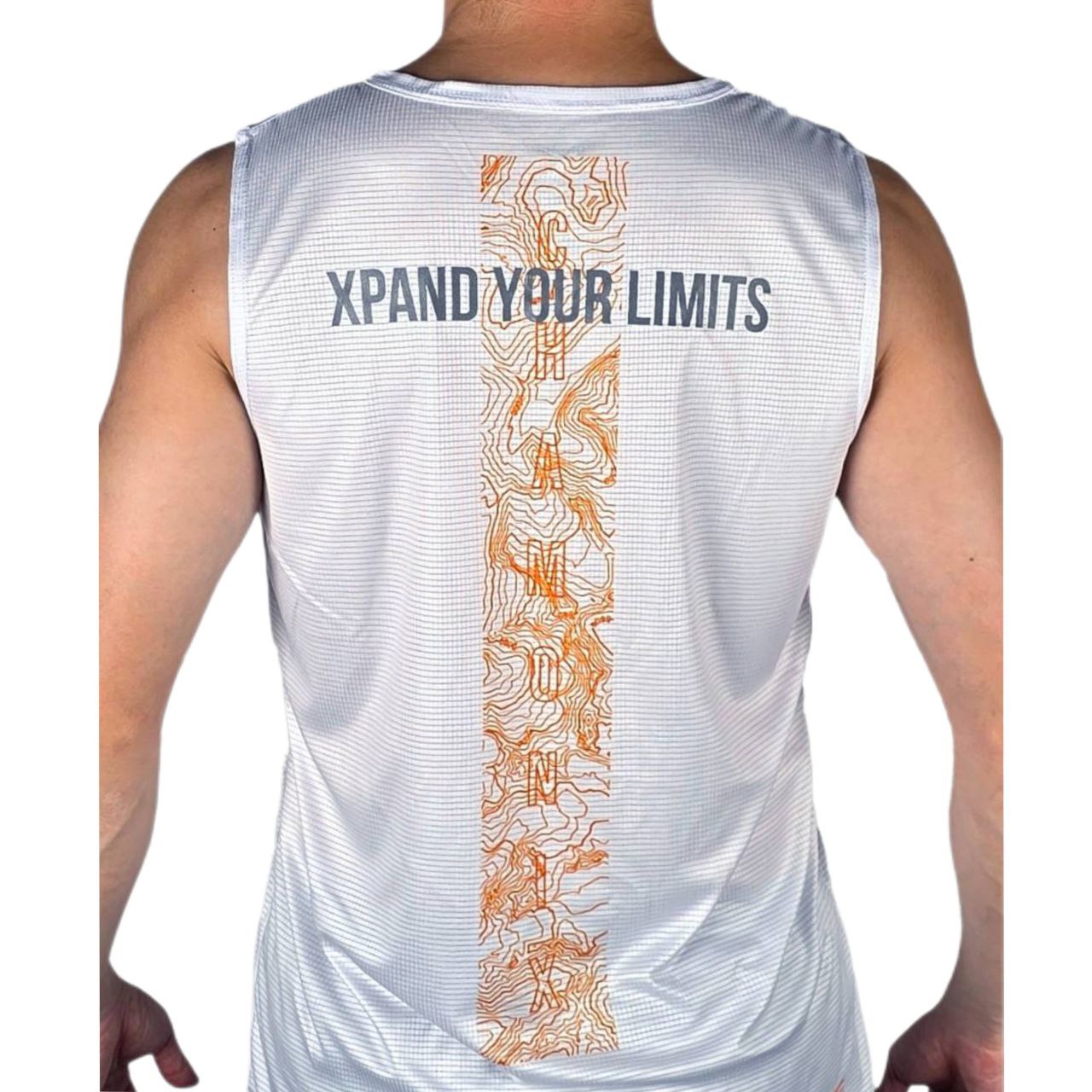 เสื้อวิ่งขนกุด Xzelix Xpand Your Limits Tank Top Unisex