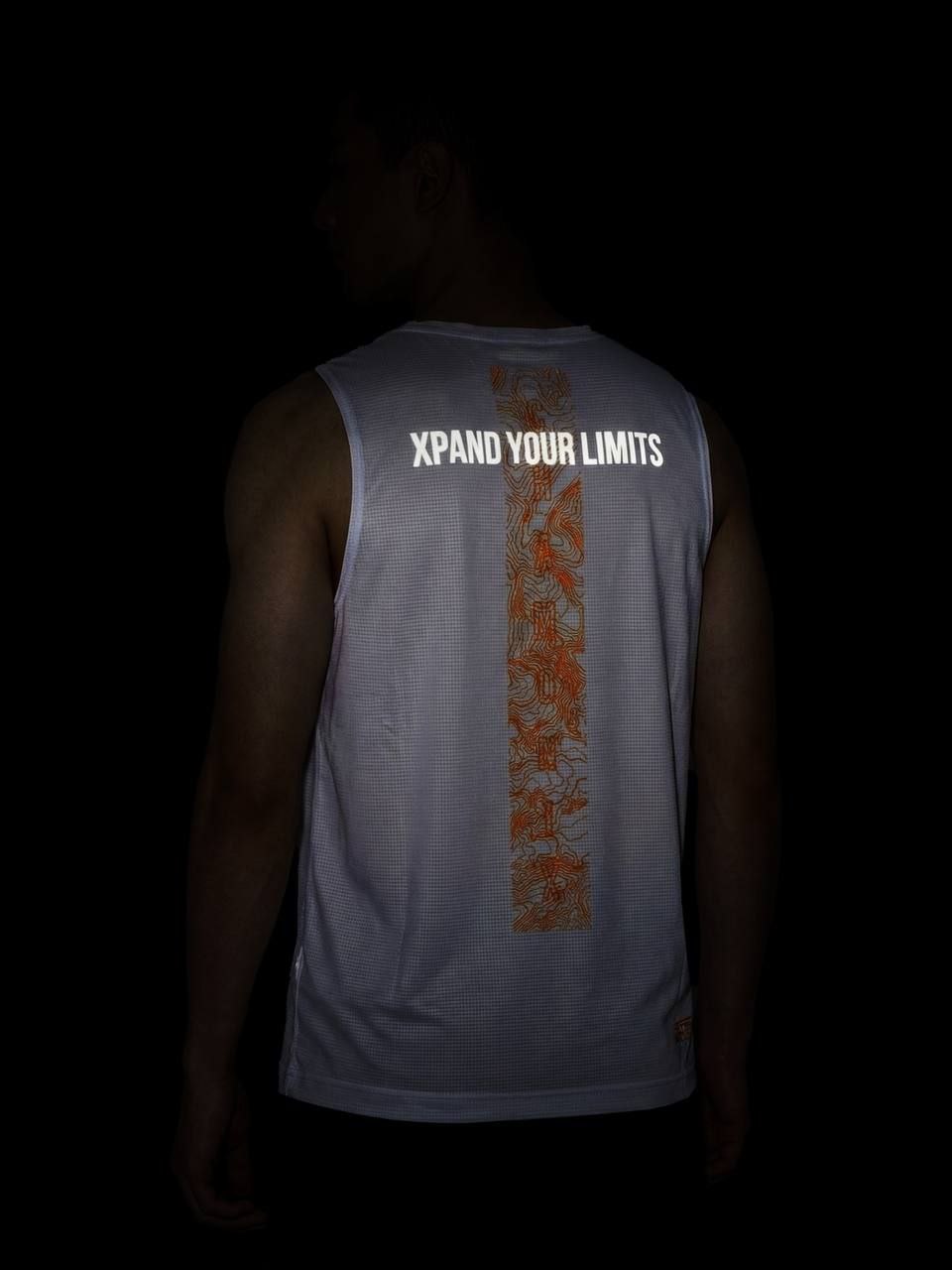 เสื้อวิ่งขนกุด Xzelix Xpand Your Limits Tank Top Unisex