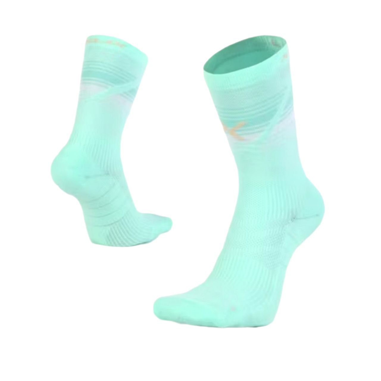 ถุงเท้ากันลื่น XZELIX Xplosive Sunrise Performance Crew Sock (GRIP/Non GRIP)